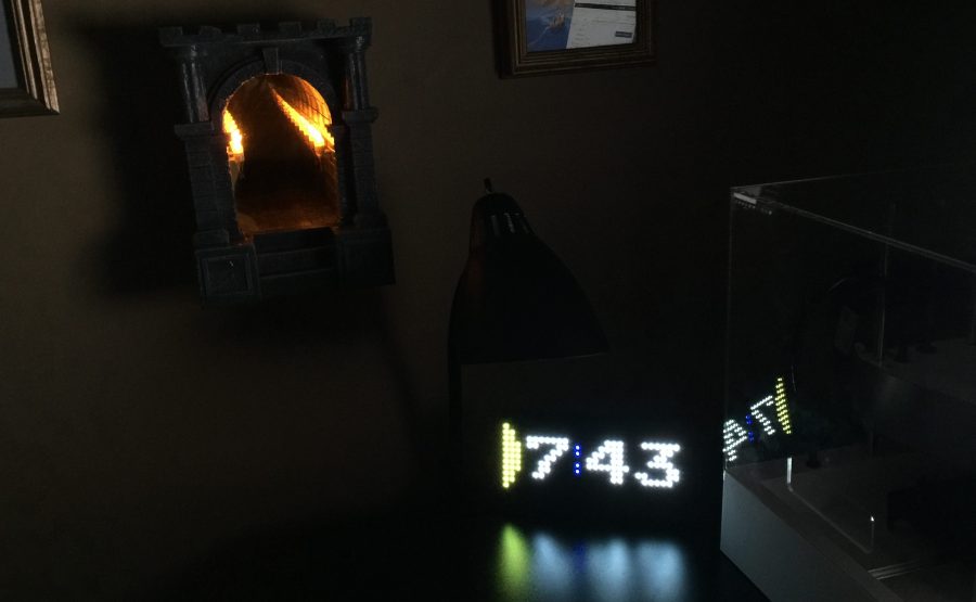 Pac-Man LED Clock and Infinite Dungeon