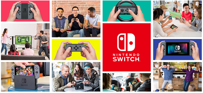 Nintendo Switch collage. Source: Nintendo.com