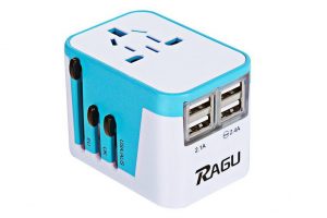 RAGU International Travel Adapter with USB