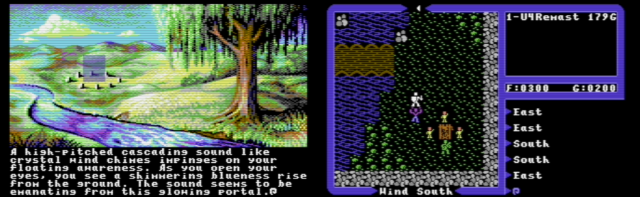 Ultima IV Remastered (C-64)