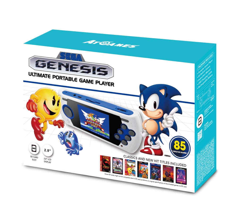 Sega Genesis Ultimate Portable Game Player (2017): The Official