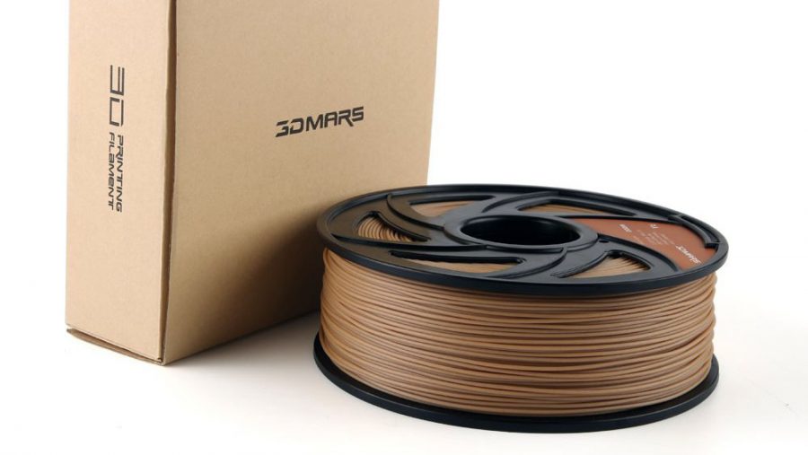 3D MARS Wood-infused PLA 3D Printing Filament