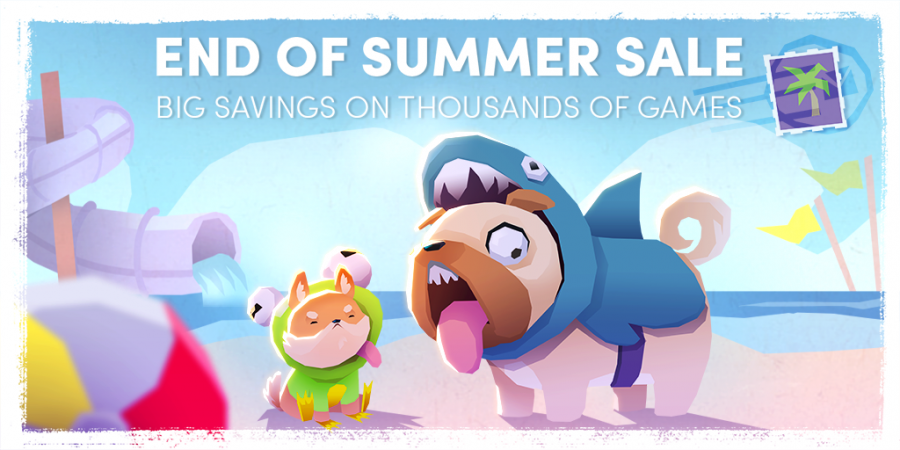 Big end of summer Steam and DRM-free sale, plus a free game!