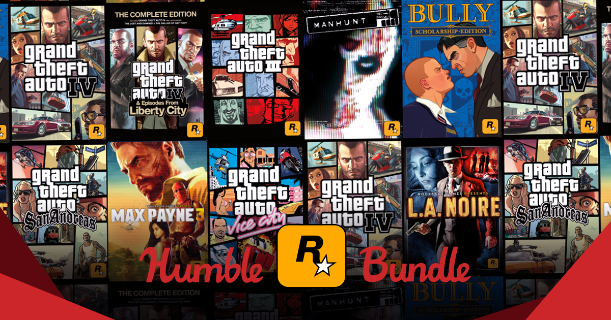Pay what you want for Rockstar Games, including Grand Theft Auto IV
