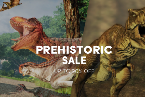 Save up to 90% in the Prehistoric Sale - Jurassic Park, Turok, and more!