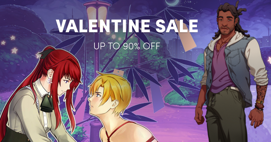 Up to 90% off Steam games in the Valentine Sale