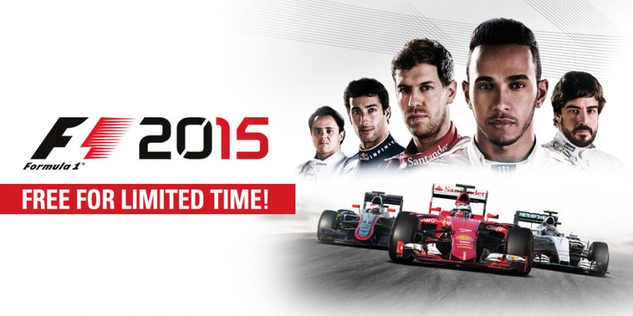 Free copies of F1 2015 on Steam for the next 48 hours!