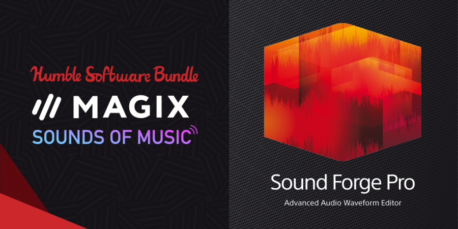 Name your own price for SOUND FORGE Pro 11, ACID Pro 7, Samplitude Pro X2 Silver, and more in Humble Software Bundle: MAGIX Sounds of Music