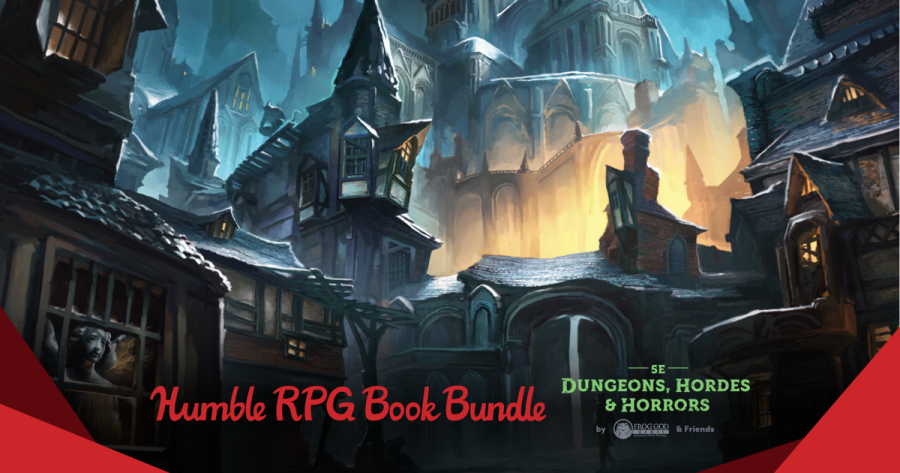Pay what you want for The Humble RPG Bundle: 5E Dungeons, Hordes & Horrors by Frog God & Friends