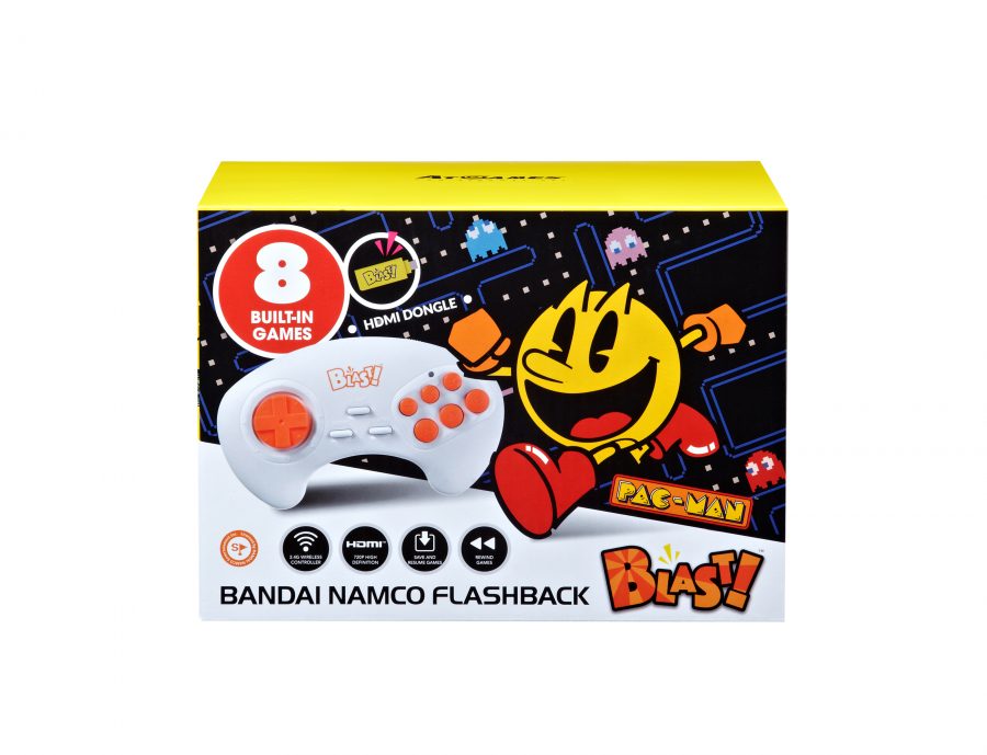 Bandai Namco Flashback Blast!, HDMI dongle and wireless controller, now available for pre-order! (Pac-Man, and more!)