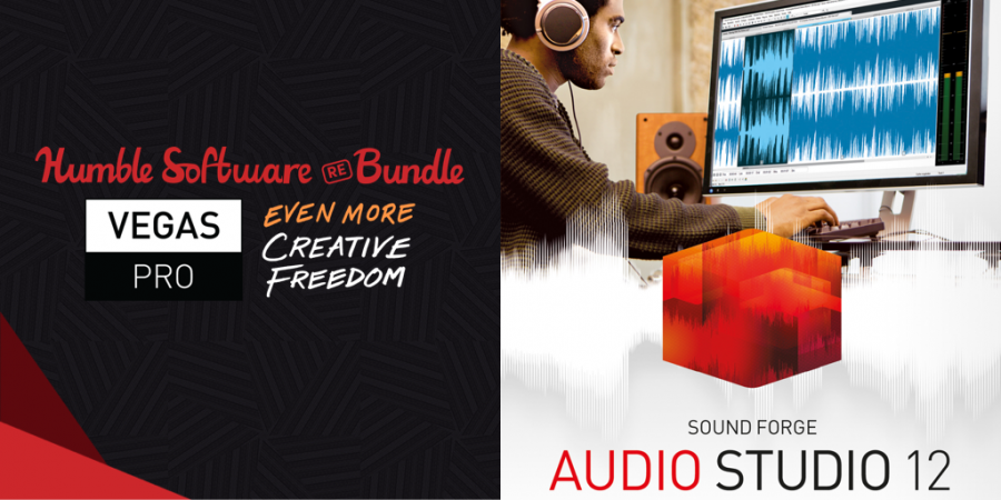 Pay what you want for VEGAS Pro 15 Edit, SOUND FORGE Audio Studio 12, Fastcut Plus Edition, and more!