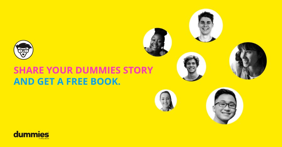 Get a Free For Dummies Book Just for Sharing!