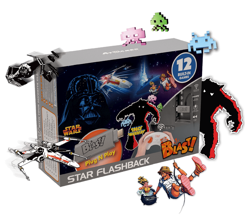 Full Game List for the AtGames Star Flashback Blast! (2019) - Armchair  Arcade