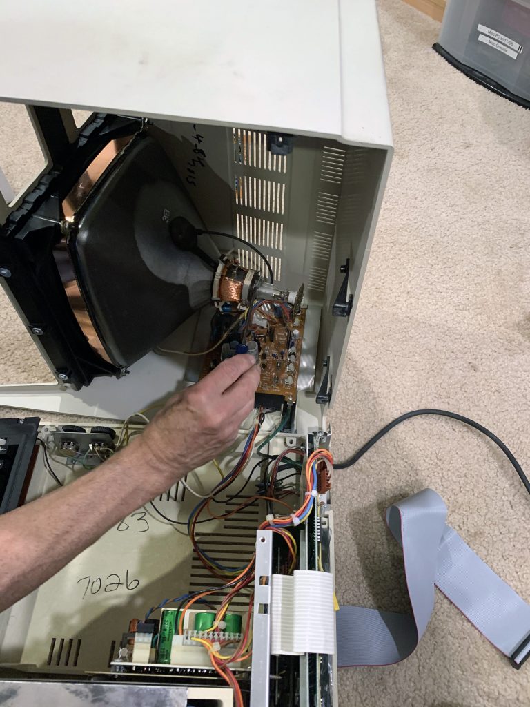 Putting it back together.
