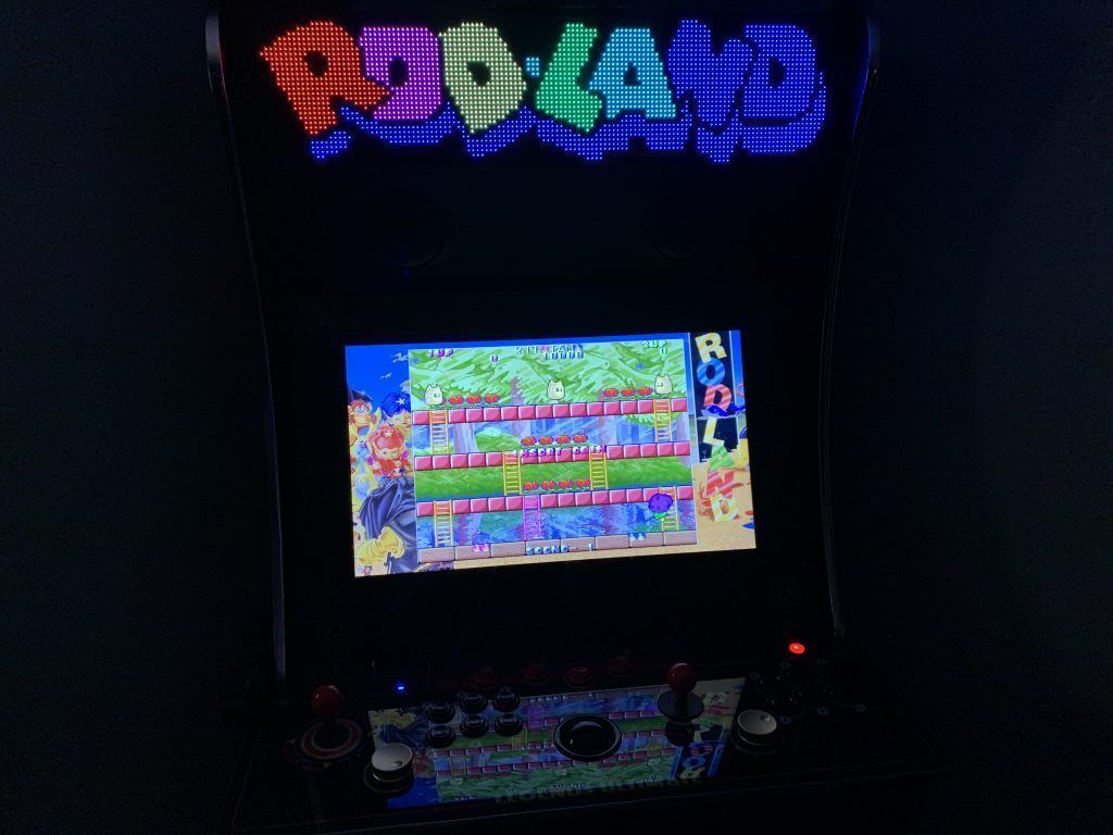 Rod-Land running on the Legends Ultimate