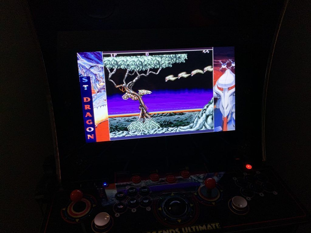 Saint Dragon running on the Legends Ultimate