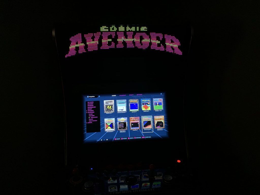 Cosmic Avenger (ColecoVision) Pixelcade marquee image