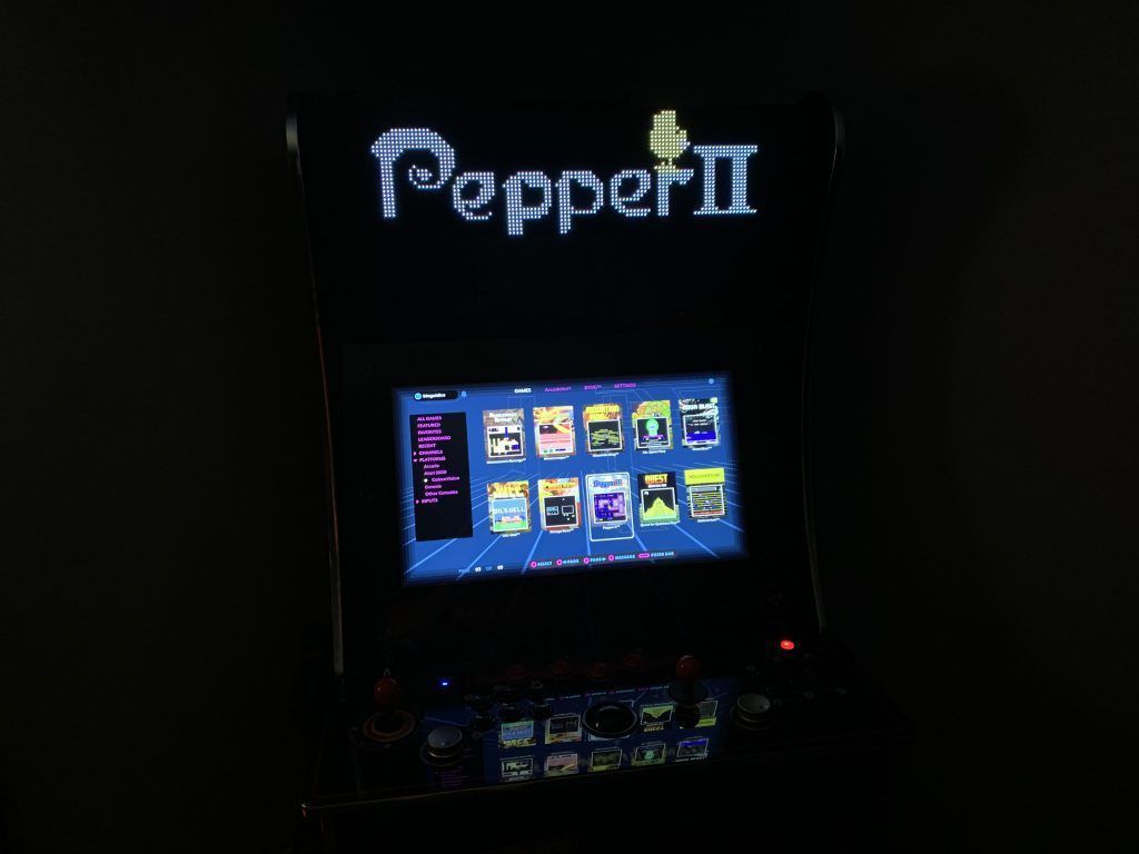Pepper II (ColecoVision) Pixelcade marquee image