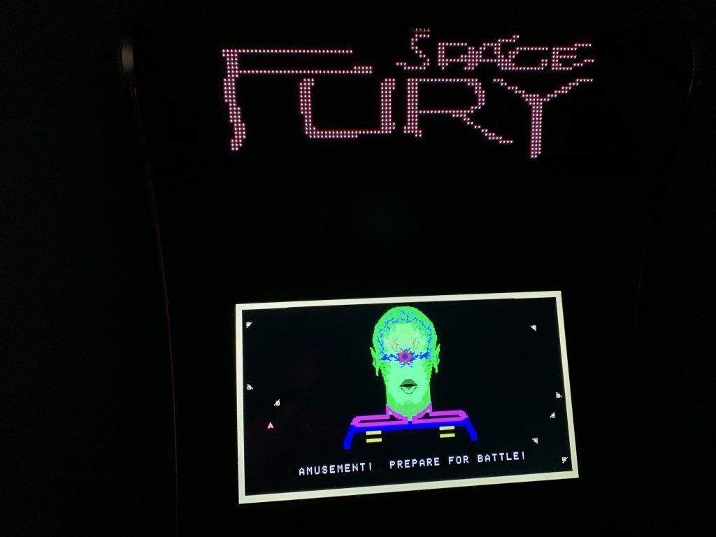 Space Fury (ColecoVision) Pixelcade marquee image