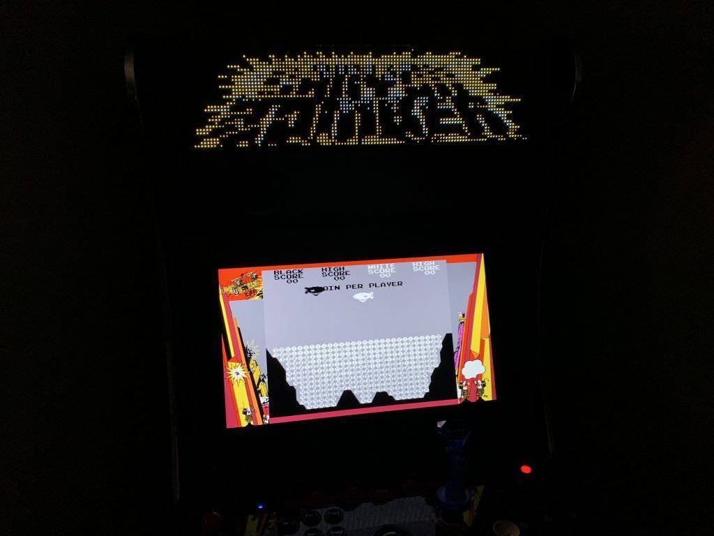 Canyon Bomber running on the Legends Ultimate with Pixelcade.