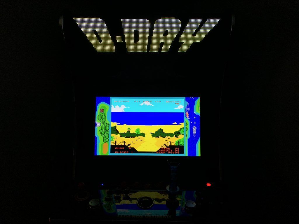 D-Day running on the Legends Ultimate with PixelcadeX