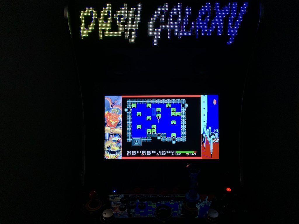 Dash Galaxy in the Alien Asylum running on the Legends Ultimate with PixelcadeX