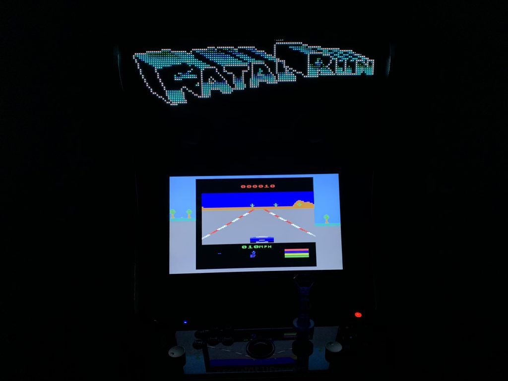 Fatal Run running on the Legends Ultimate with Pixelcade
