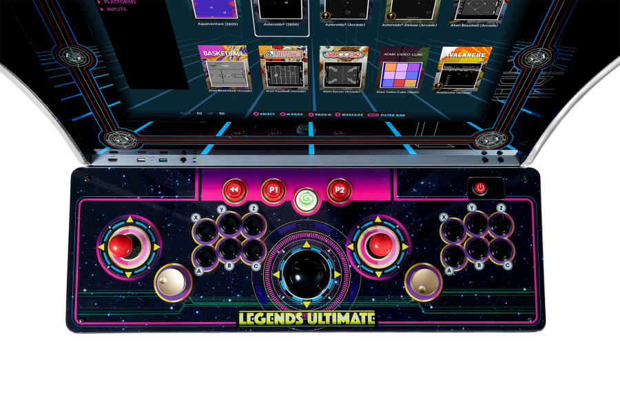 PR: The Legends Ultimate, a Connected/Expandable Home Arcade, is Now Available!