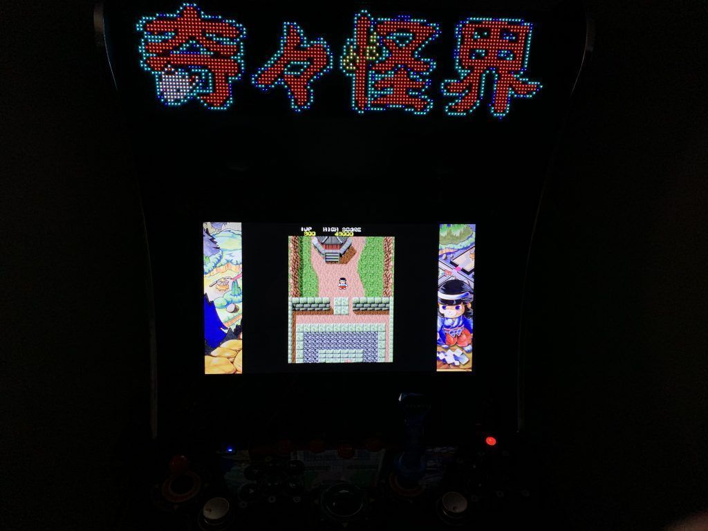Kiki Kaikai running on the Legends Ultimate with Pixelcade/BitPixel and PixelcadeX app