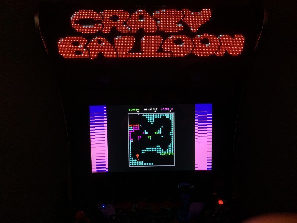 Crazy Balloon on the Legends Ultimate running PixelcadeX