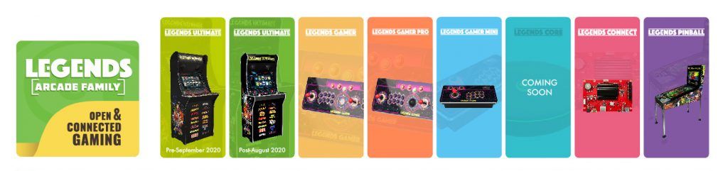 Legends Arcade Family (so far)