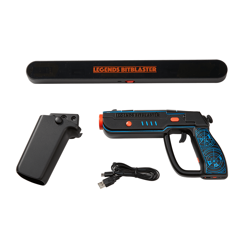What comes in the BitBlaster light gun package.