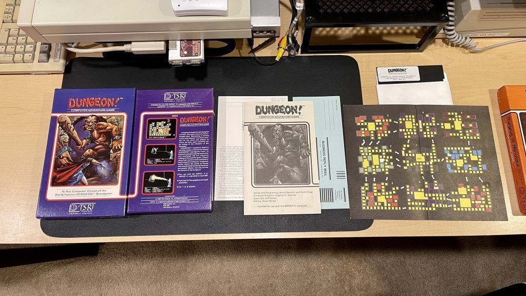 Dungeon! (TSR, 1982, Apple II)