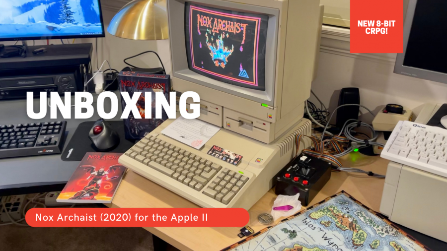 Nox Archaist - 2020 CRPG for the Apple II - Unboxing!