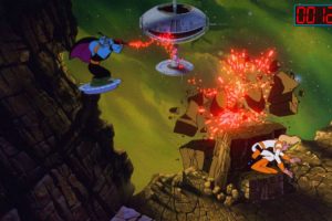 Space Ace running on the iiRcade