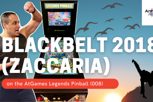 Video: Blackbelt 2018 (Zaccaria) on the AtGames Legends Pinball (008)