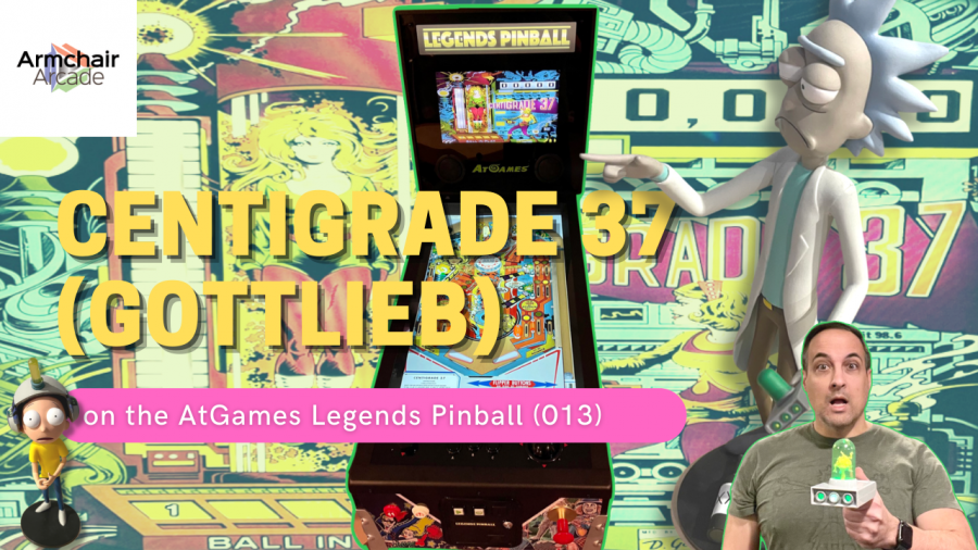 Gameplay video of Centigrade 37 (Gottlieb) on the AtGames Legends Pinball (013)