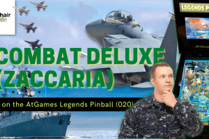 Gameplay video of Combat Deluxe (Zaccaria) on the AtGames Legends Pinball (020)