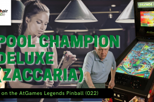 Gameplay video of Pool Champion Deluxe (Zaccaria) on the AtGames Legends Pinball (022)