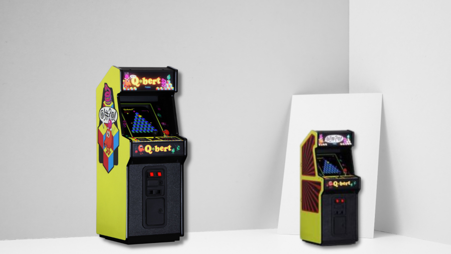 PR: New Wave Reveals 1/6-Scale Q*bert X RepliCade Mini Arcade Machines