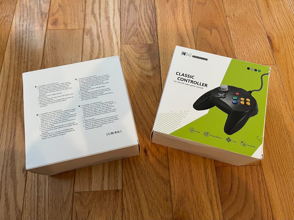 It's interesting that the bargain-basement packaging casually references "Ultra 64."
