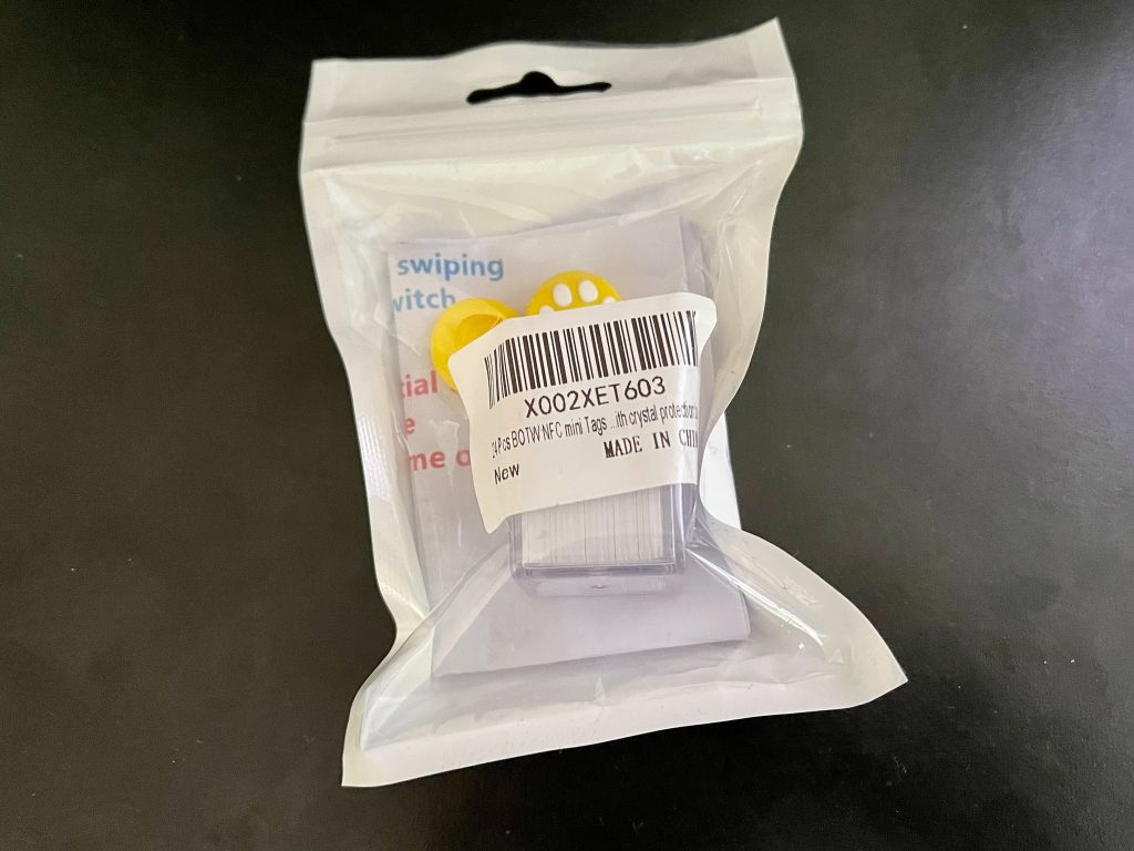 The packaging.