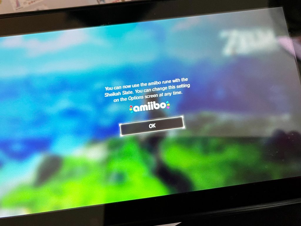 Make sure you activate the Amiibo option in-game.