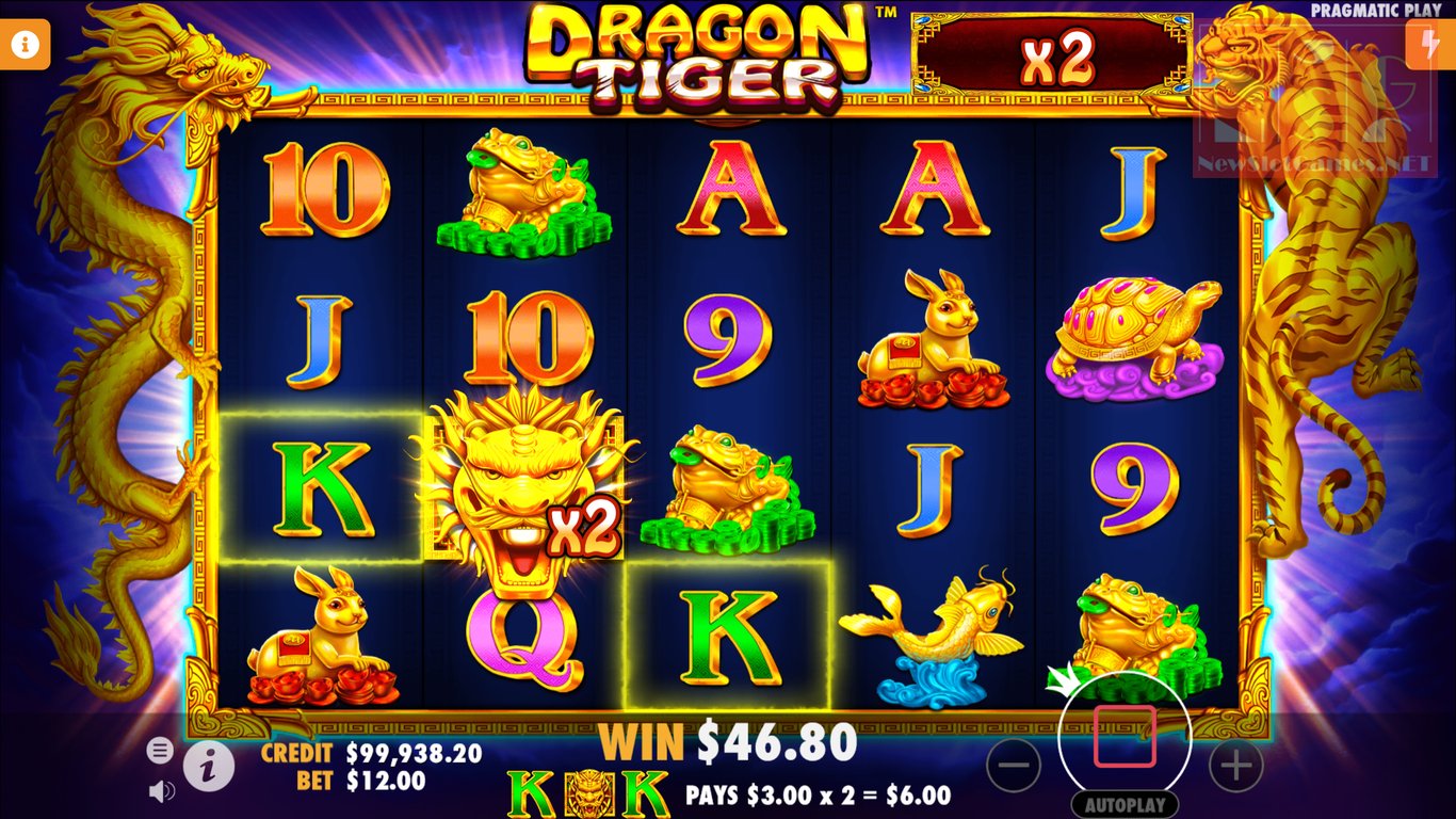 Novo Jogo Pragmático Dragon Tiger Slot