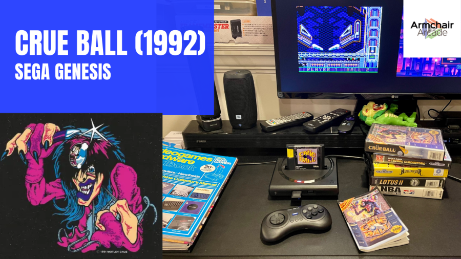 Video: Crue Ball (1992) for the Sega Genesis - Gameplay