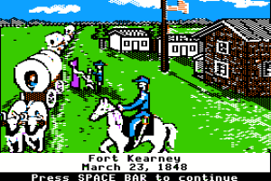 Entertaining Old Educational Game -The Oregon Trail