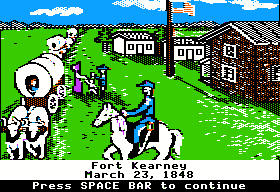 Entertaining Old Educational Game -The Oregon Trail
