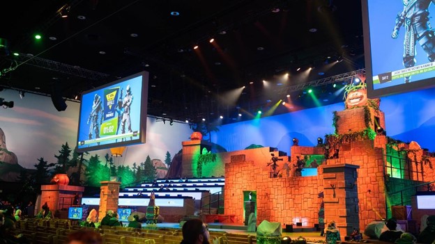 Esports events can attract big crowds