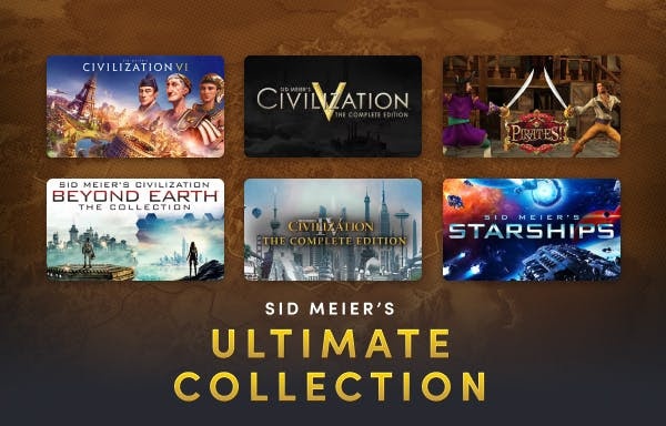 Own Civilization VI, Pirates!, & more in the ultimate Sid Meier collection
