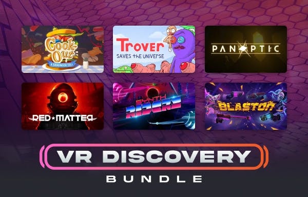 Explore the possibilities of VR gaming in the VR Discovery Bundle